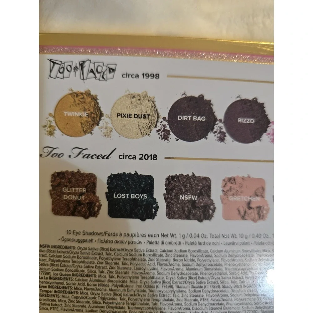 Mew Too Faced Then And Now Eyeshadow Palette